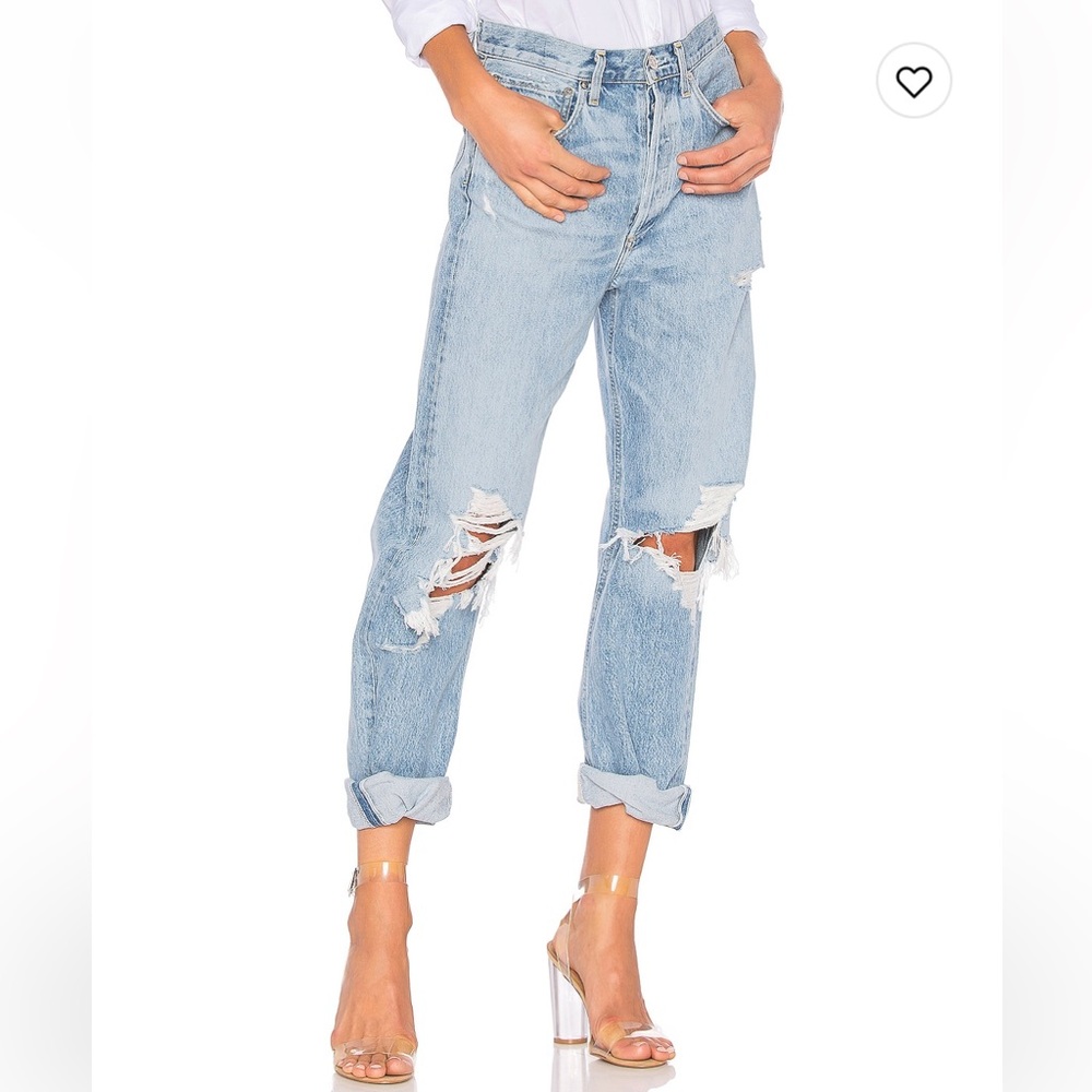 Agolde 90’s mid rise loose fit size 25